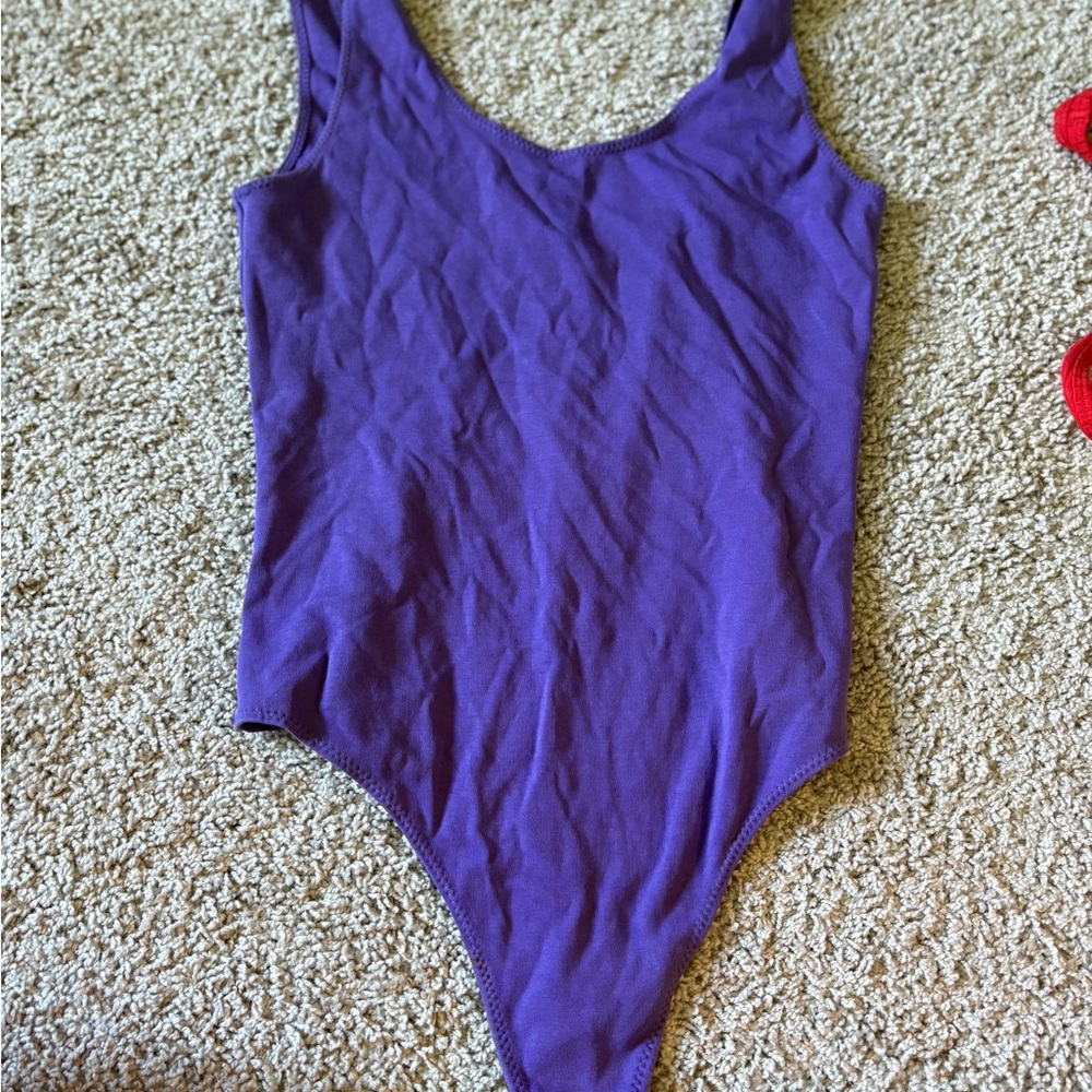 Wilfred Purple Bodysuit